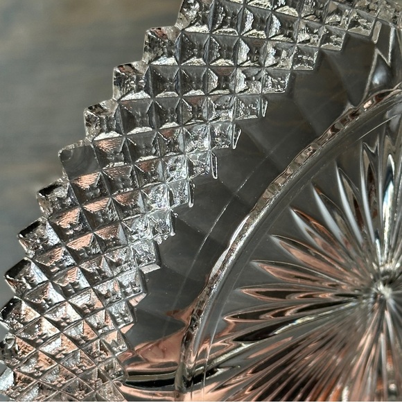 Anchor Hocking Miss America 4-Section Relish Dish - Clear Depression Glass - Picture 7 of 10